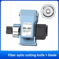 thumbnail image 3 of HS-30V One-Step Fully Automatic Fiber Optic Cleaver+Blade Optical Fiber Fusion Splicer Cutter Cold Cut Hot Melt,1 * Fiber Optic Cleaver Kit,Blue, 3 of 8