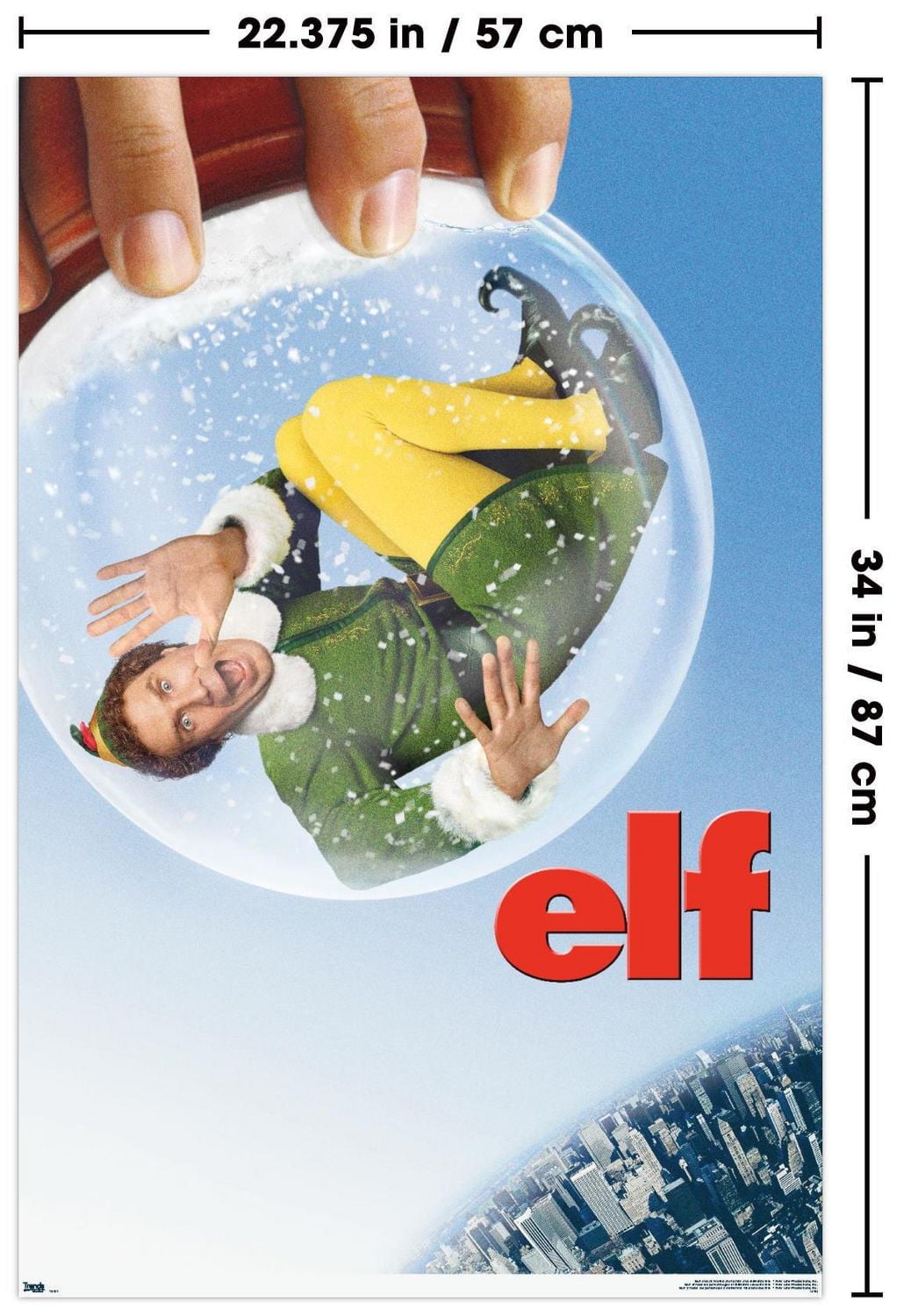 Elf - Snow Globe One Sheet Wall Poster, 22.375" x 34"
