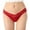 Red, variant on Ashirexll Bikini Underwear for Women Lace Low Rise Sexy Comfortable Breathable Seamless Underwear for Women Black M