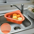 thumbnail image 1 of EGNMCR Paniers pour l'Organisation, Paniers Suspendus pour Évier Panier de Drainage Rangement Gadgets de Cuisine Rangement Multifonctionnel Support de Drainage d'Évier Panier de Drainage, 1 of 3