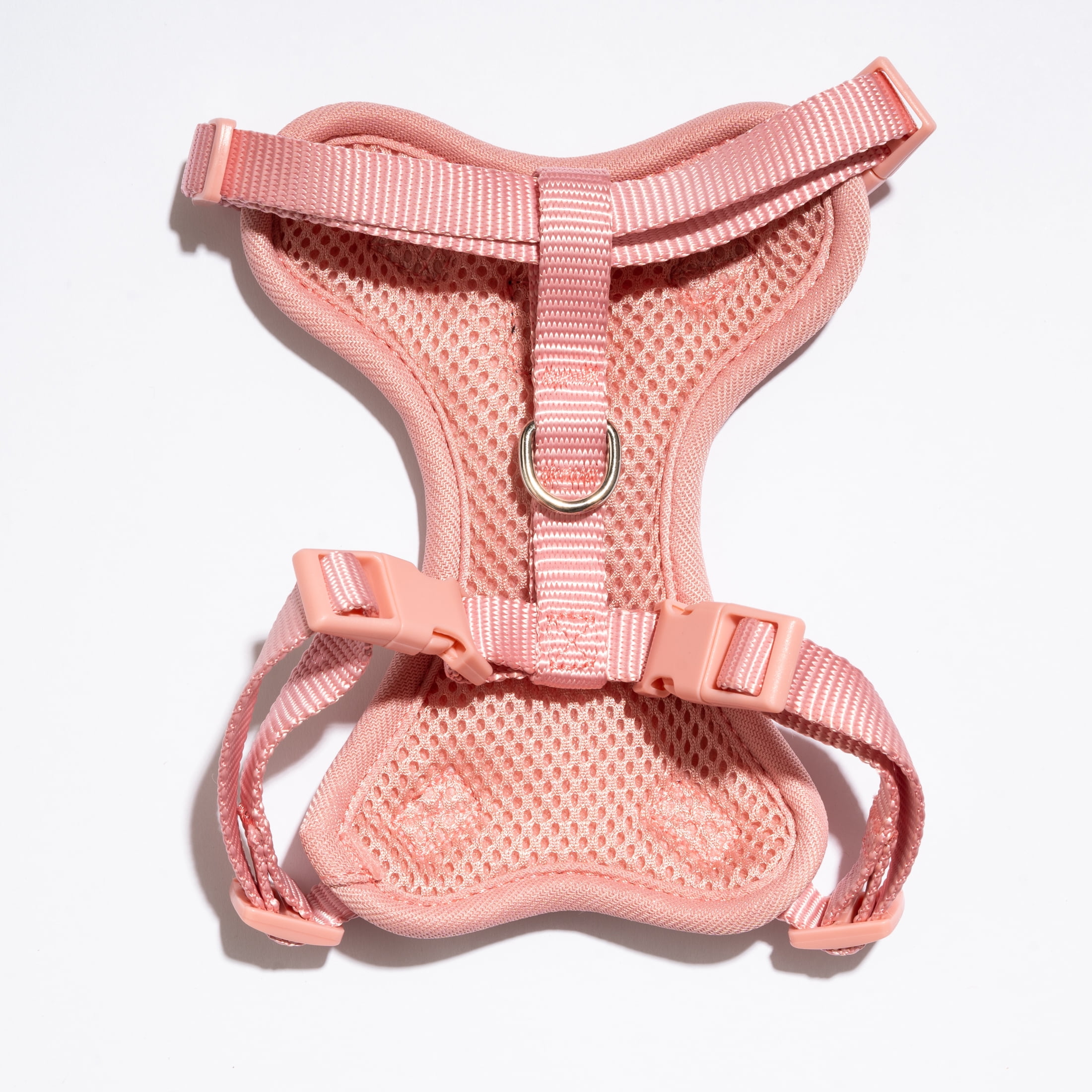 Vibrant Life Solid Blush Cat Harness and Leash Set, One Size Fits Most