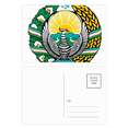 thumbnail image 1 of Uzbekistan Asia National Emblem Postcard Set Birthday Mailing Thanks Greeting Card, 1 of 3