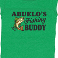 thumbnail image 4 of Inktastic Abuelo's Fishing Buddy Boys Baby Bodysuit, 4 of 5