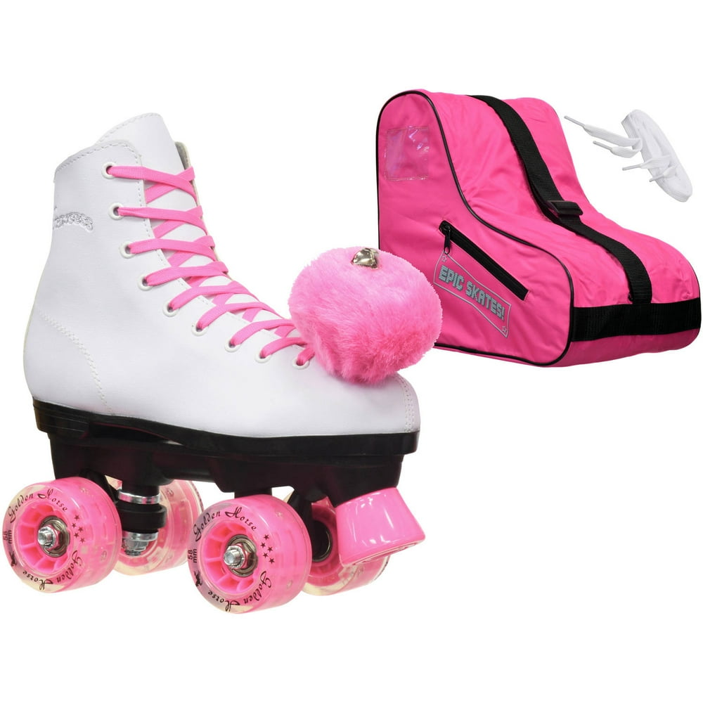 Epic LightUp Pink Princess Roller Skates Package