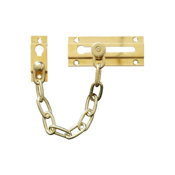 Dido Brass Door Chain Lock House Childproof Toddlers Indoor Security