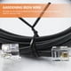 thumbnail image 4 of IDEANATEGRATE 1000Ud Cintas De Jardinería Reutilizables Con De Hierro Negro Para Atar Plantas Y Organizar Cables, 4 of 8