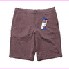 O`neill Men's 2 Back Pockets Button ClosureDrawstring Hybrid Short 36/Red Heather