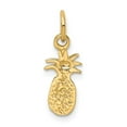 thumbnail image 3 of 14k Yellow Gold Polished Pineapple Charm 19x7mm Wide Pendant Necklace for Women - .8 Grams, 3 of 4