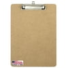 OfficeMate Recycled Wood Clipboard, Letter Size, Low Profile Clip, 9 x 12.5 Inches (83219)