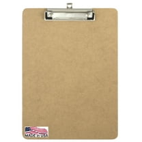 OfficeMate Recycled Wood Clipboard, Letter Size, Low Profile Clip, 9 x 12.5 Inches (83219)