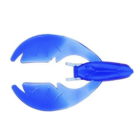 BAITFUEL PACA Chunk Sr Creature Bait Infused with Supercharged X55 Formula Gel 3.25-Inch Flippin Blue