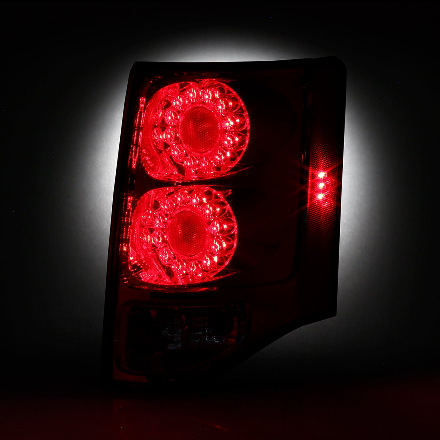 AKKON - Fits 2011-2020 Dodge Grand Caravan Premium LED Chrome Red Clear Tail Brake Lights w/ Turn Signal Passenger Right Side
