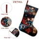 thumbnail image 5 of Stranger Things Tema: Calcetines de Navidad, fino lino blanco para colgar en escaleras y chimenea, decoración navideña para el hogar, regalo de Navidad. 54cm × 38cm, 5 of 5
