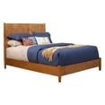 thumbnail image 3 of Alpine Furniture Flynn Mid Century Modern Panel Bed, Multiple Sizes, Multiple Colors, 3 of 4