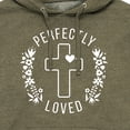 thumbnail image 3 of Instant Message - Perfectly Loved - Men's Pullover Hooded Fleece Sweatshirt, 3 of 7