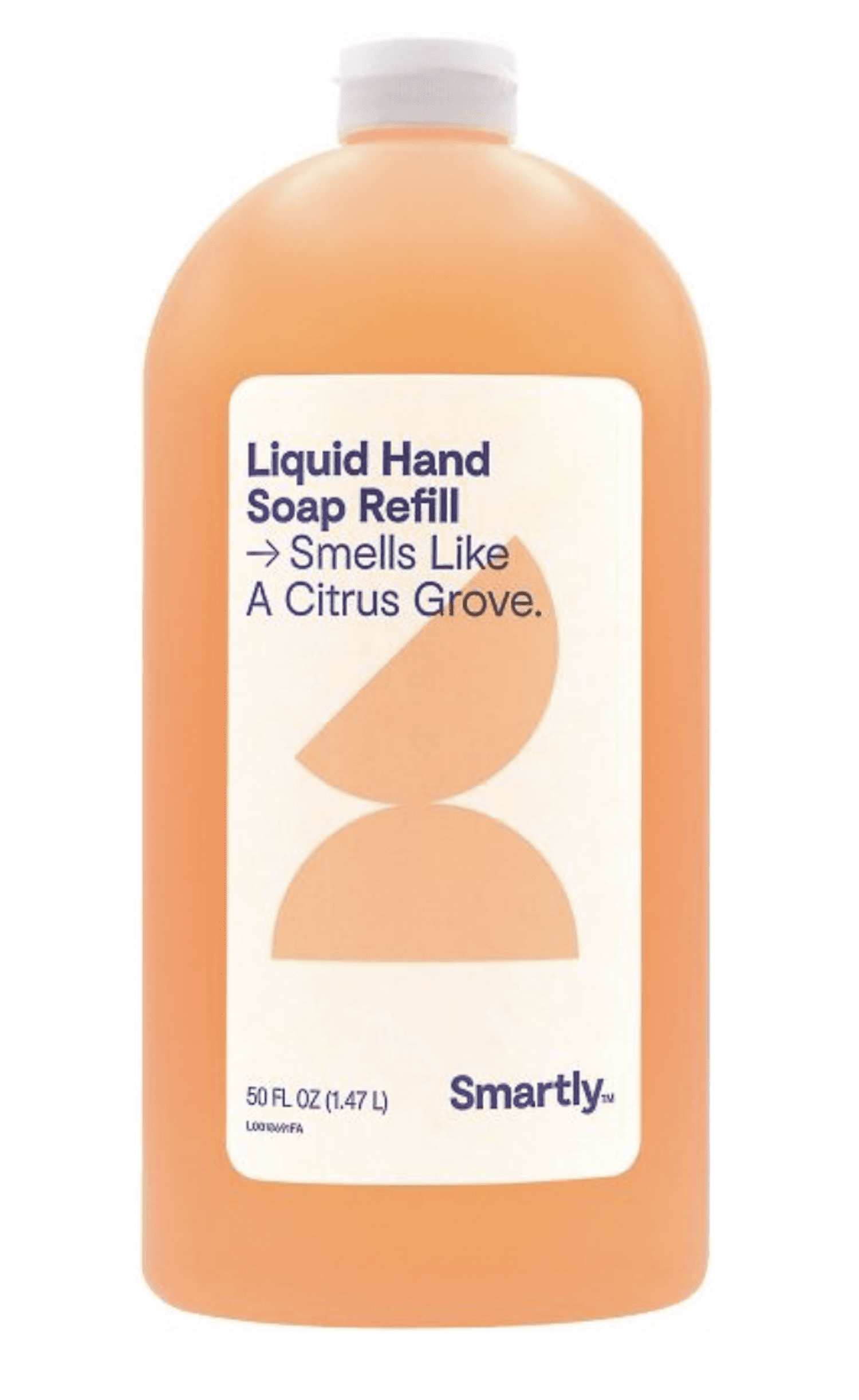 Smartly Liquid Hand Soap Refill Citrus Grove 50 Ounces