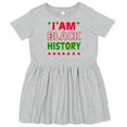 thumbnail image 3 of Inktastic I Am Black History Girls Toddler Dress, 3 of 5