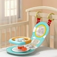 thumbnail image 3 of Steering Wheel Toy Educational Toys with Mirror for Backseat Infant, 3 of 8