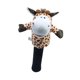 thumbnail image 5 of Funda de madera para palo de golf con forma de animal de peluche suave, protector de palo de golf, funda ligera de madera para palo de golf, equipo de Ciervo, 5 of 8