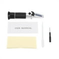 thumbnail image 2 of Portable Refractometer Handheld 0-20% Brix Sugar Meter Beer Fruit  Saccharimeter Optical Test Tools, 2 of 8