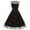 Black, variant on Generic Women's Summer Floral Embroidery Tulle Dress Cherry Print Wedding Guest Formal Evening Party Dresses Gown
