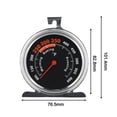 thumbnail image 2 of yaaqii Oven Thermometer Stainless Steel Large Dial High Temperature Resistant, 2 of 10
