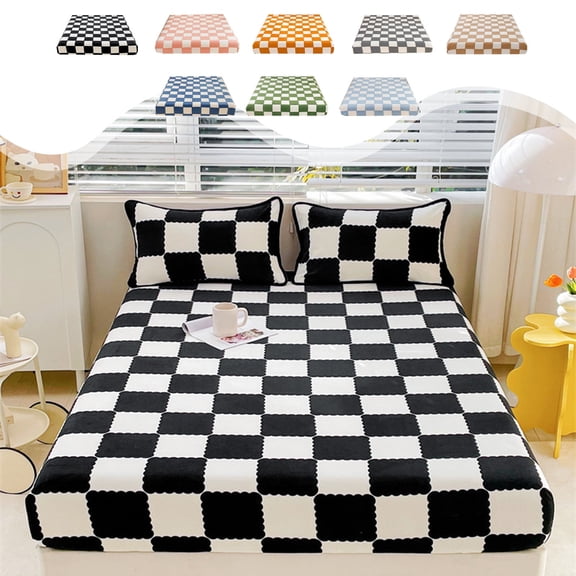 TTJ Quilted Fitted Mattress Protector Deep Pocket 47.2x78.7 in Breathable Non Slip Waterproof Bed Cover Cotton Blend Quilted Protector For Dorm Home Mattress