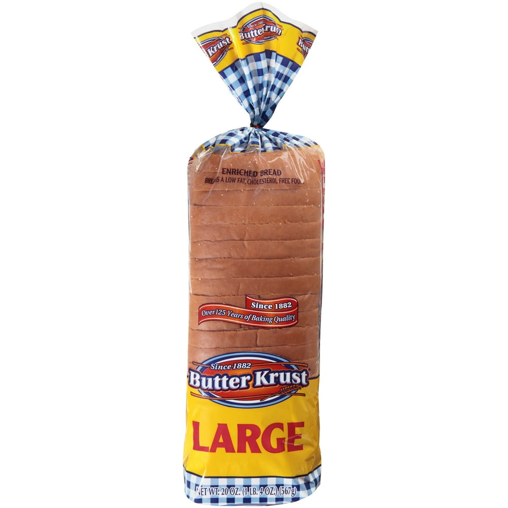 Butter Krust® Large Enriched Bread 20 oz. Bag