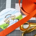 thumbnail image 3 of Country Brook Design® 3/4 inch Orange Heavy Duty Nylon Webbing, 50 Yards, 3 of 5