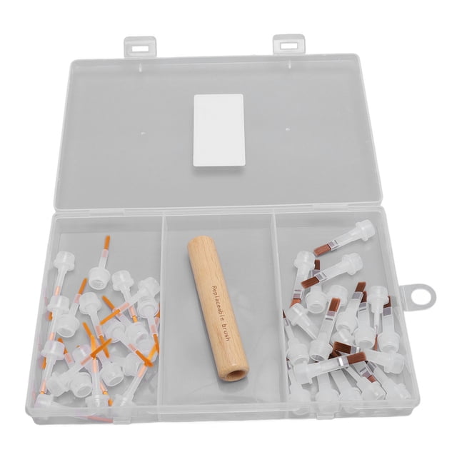 Kit de Reemplazo de Pincel de Esmalte de Umas Con Manija, Cómoda Agarre de la Altura de la Altura de la Altura