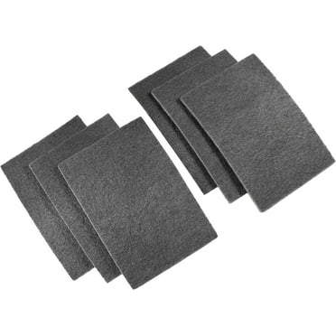 HQRP 6-Pack Activated Carbon Cat Litter Box Filters Compatible with Van Ness Cat Litter Box, Odor Reducing Charcoal Filters