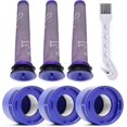 thumbnail image 1 of Filtre V8 Compatible avec Dyson 3 Kit de Filtre Hepa Post-Moteur & 3 Pré-Filtre V8 V7 Filtre de Remplacement, 1 of 5