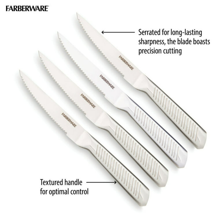 The Trusted Butcher NEW 4 Piece Set Incl Scissors, Paring Knife, Fork,  Sharpener