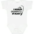 thumbnail image 3 of Inktastic I Hooked Grammy's Heart with Fishing Rod Boys or Girls Baby Bodysuit, 3 of 5