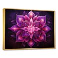 thumbnail image 2 of Designart "Kabbalah'S Colorful Kaleidoscope In Judaism" Judaism Floater Framed Wall Decor, 2 of 5
