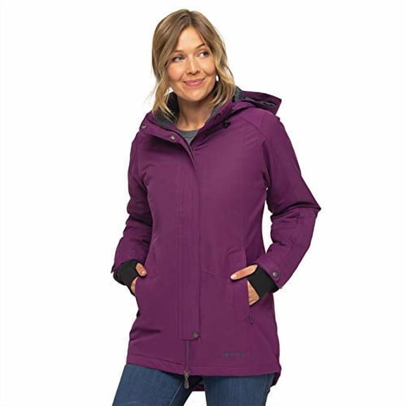 095636063031 ARCTIX WOMEN GONDOLA INSULATED JACKET, PLUM, SIZE 2X