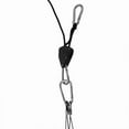 thumbnail image 1 of IGUOHAO 4pcs Heavy Duty Adjustable Rope Clip Hanger Reinforced Metal Internal Gears Ratchets for Growing Light Fixtures, 1 of 7