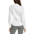 thumbnail image 2 of Helmut Lang womens  Darted Shirt, l, White, 2 of 3