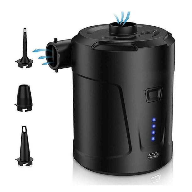Electric Air Pump Portable Wireless Air Compressor Inflator Pumps for Inflatable Cushions Air Beds Boat Swimming Ring