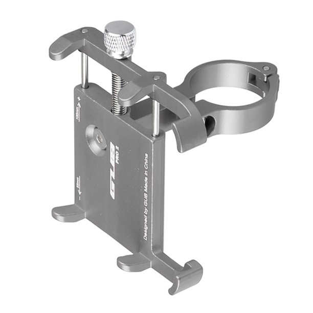 Bicicleta Soporte de manillar de de aleación de aluminio para teléfono de GUB (gris) Ndcxsfigh Accesorios para bicicletas