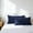 Navy, variant on 2pc Brushed Microfiber Pillowcases,Soft Bed Pillow Covers,Standard Pillow Set,Non-Slip Pillowcases,Moisture Wicking Pillowcases,Wrinkle Resistant Pillow Set,Hair Friendly Pillowcase