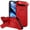 Red, variant on Dteck Magnetic Case for iPhone Air,Shockproof TPU+PC Case Compatible with Mag Safe with Sliding Camera Lens Protection Kickstand Cover for iPhone Air,Green