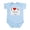 Sky Blue, variant on CafePress - I Love My Albanian Dad Infant Bodysuit - Baby Light Bodysuit, Size Newborn - 24 Months