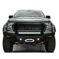 thumbnail image 4 of Vijay Compatible with 2019-2020-2021-2022-2023 Ford Ranger Front Bumper Textured Black Steel with Light sand D-rings, 4 of 8