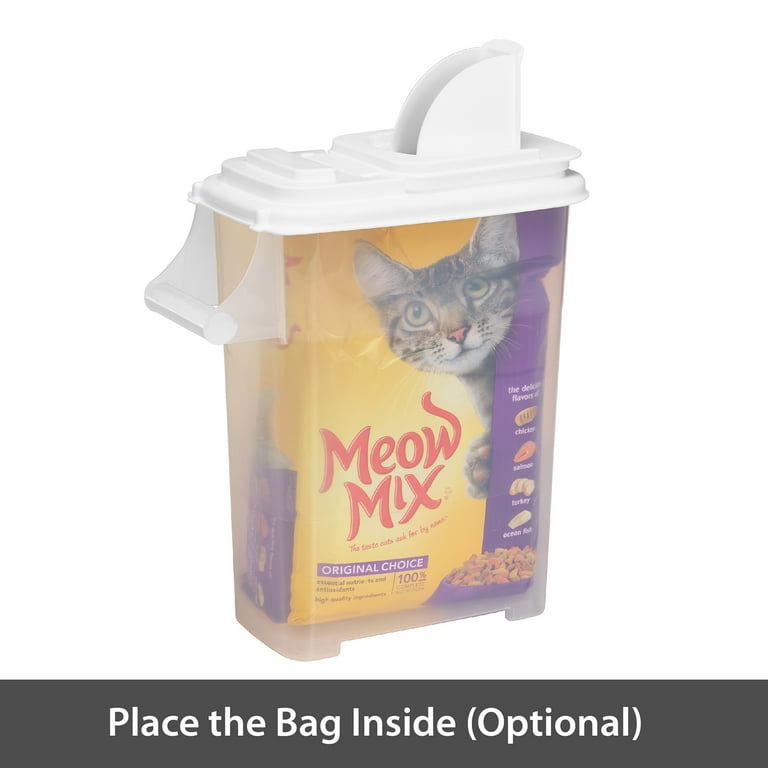 Buddeez Bag in All Pets Food Dispenser with Pouring Spout and Handle 16QT Walmart