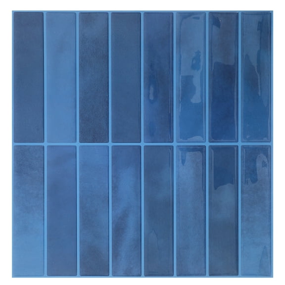 Homoyoyo Kitchen Backsplash Tile Decal, Peel and Stick Wall Sticker, 1 Sheet