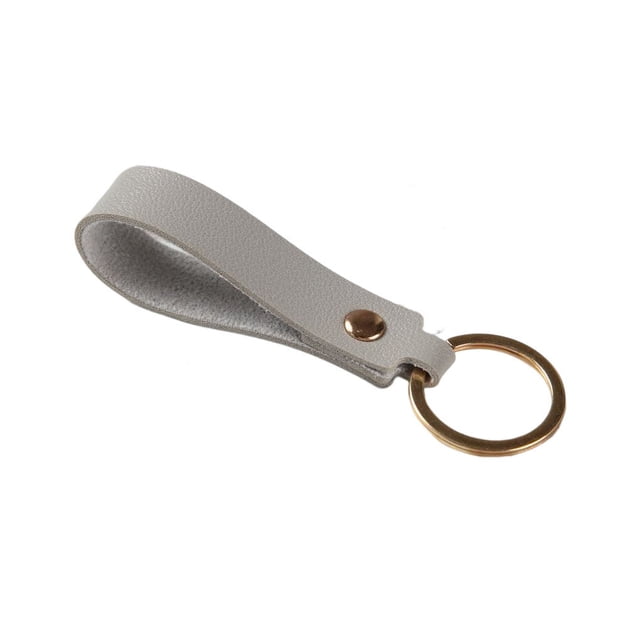 Key Chain Pendant Business Automobile Rope Accessories Unisex Simple Casual Wallet Short Handmade Handcrafted Fashion Gray