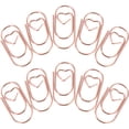 thumbnail image 4 of FRCOLOR clips small 100Pcs Mini Paper Clips Document Multi-use Paper Clips Metal Craft Clips Decorative Clips,0.79"X0.35"X0.04", 4 of 5