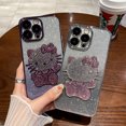 thumbnail image 3 of Funda de teléfono estéreo 3D hello kitty kt cat girl para iphone Xr Xs 11 12 13 14 Pro Max, 3 of 4