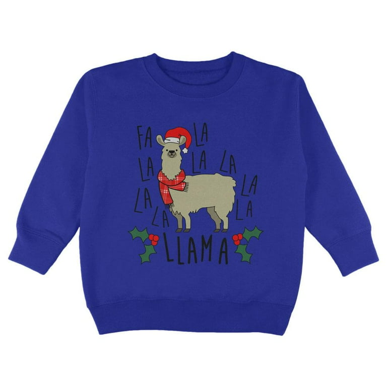 Fa la la llama sweater cheap walmart